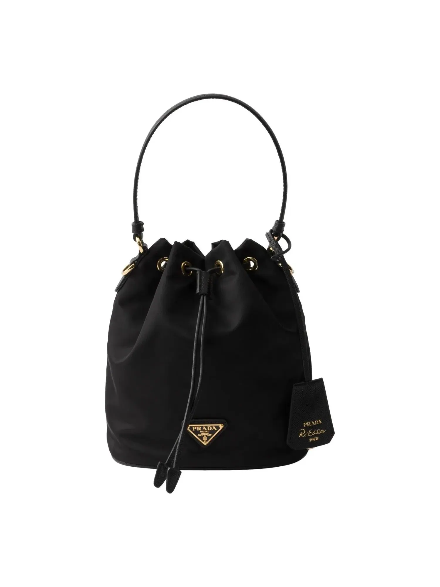 Сумка PRADA FW25 Prada Re-Edition 1978 Re-Nylon Mini Bag 'Black' 1BE067-RV44-F0002 — изображение 1 из 6, черный