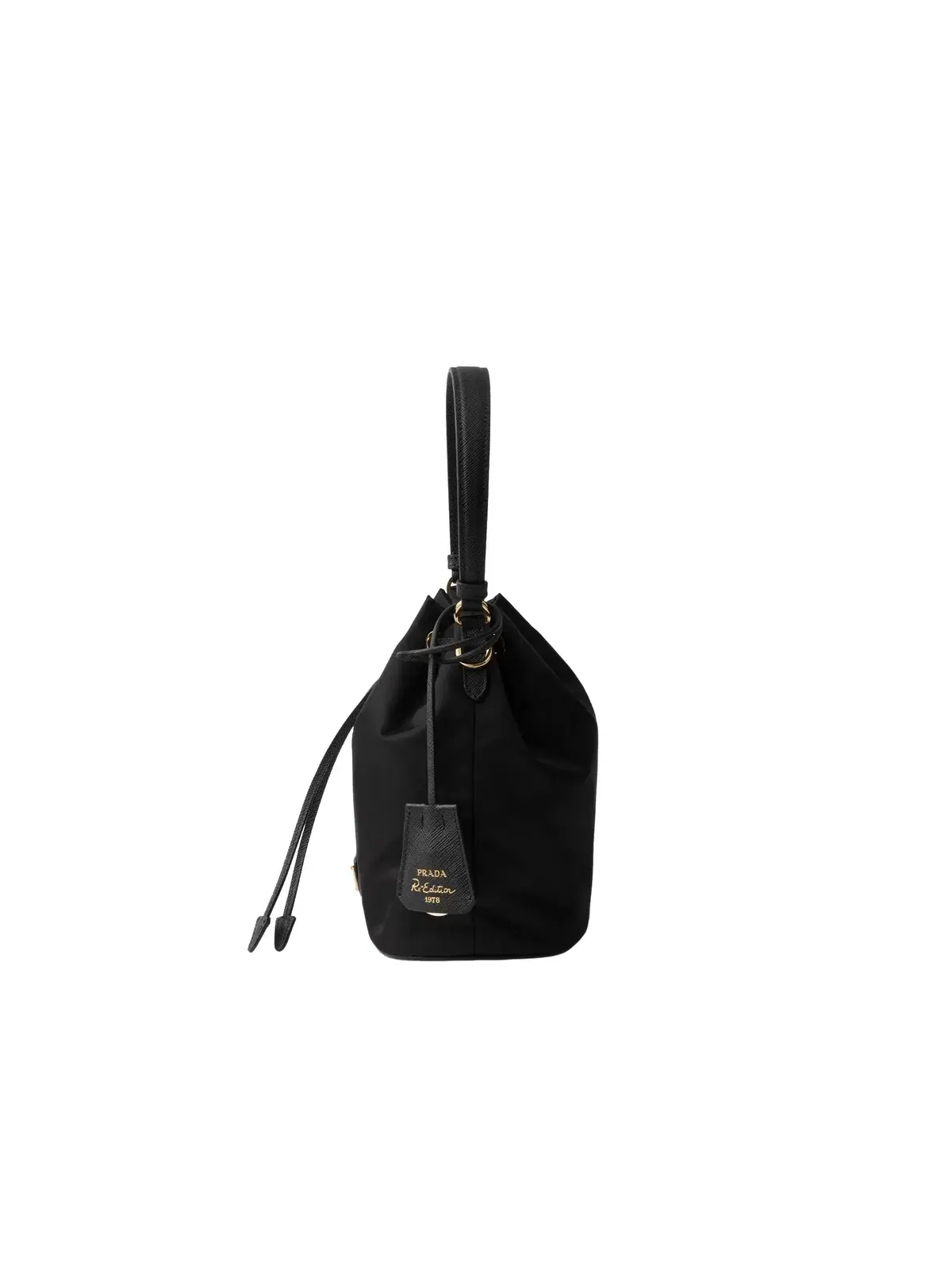 Сумка PRADA FW25 Prada Re-Edition 1978 Re-Nylon Mini Bag 'Black' 1BE067-RV44-F0002 — изображение 3 из 6, черный