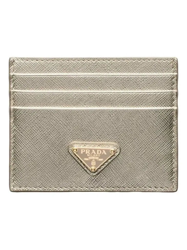 Кардхолдер PRADA SS26 из сафьяновой кожи
