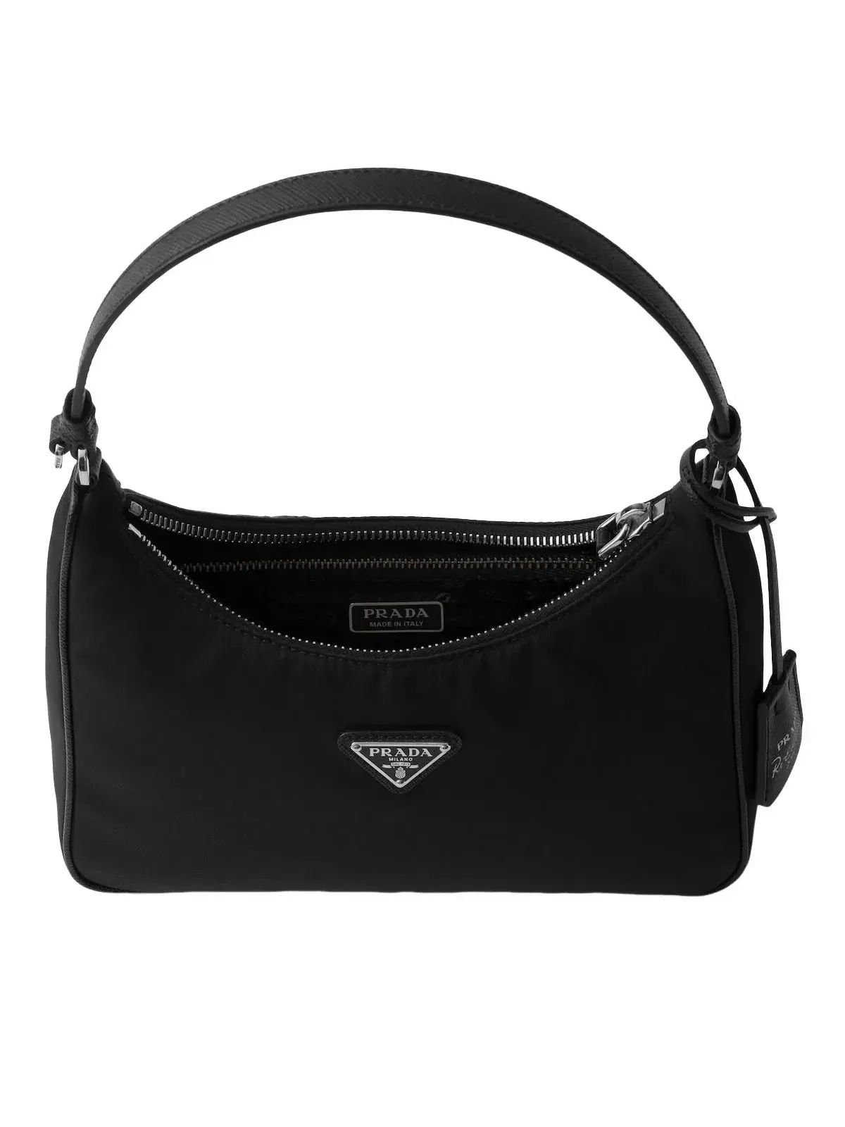 Сумка PRADA SS26 Prada Re-Edition 2005 Re-Nylon and Saffiano Mini Bag 'Black' 1N204X-R064-F0002 — изображение 5 из 5, черный