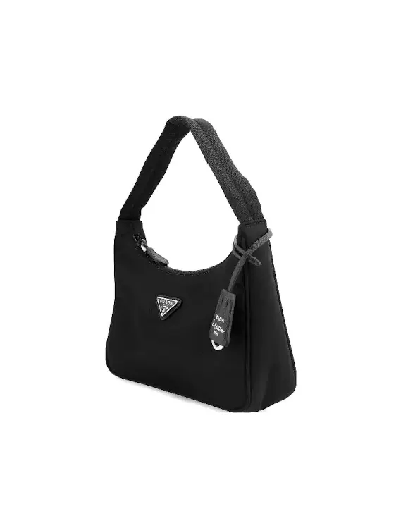 Сумка PRADA Re-Nylon Re-Edition 2000 Mini Bag 'Black' — изображение 2 из 3, черный