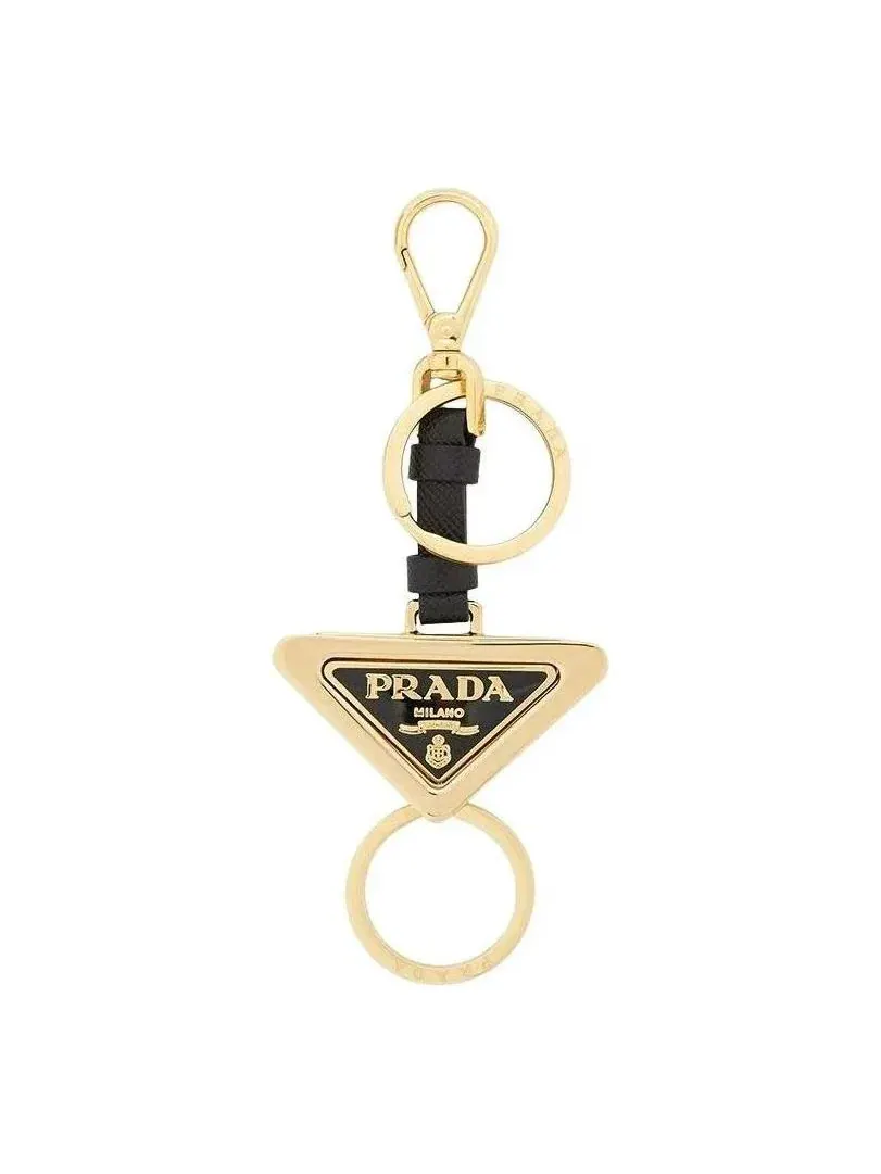 Брелок PRADA FW24 «Черное золото» 1PS059-66A-F019F