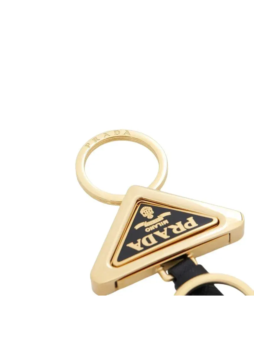 Брелок PRADA FW24 «Черное золото» 1PS059-66A-F019F — изображение 7 из 8, черный