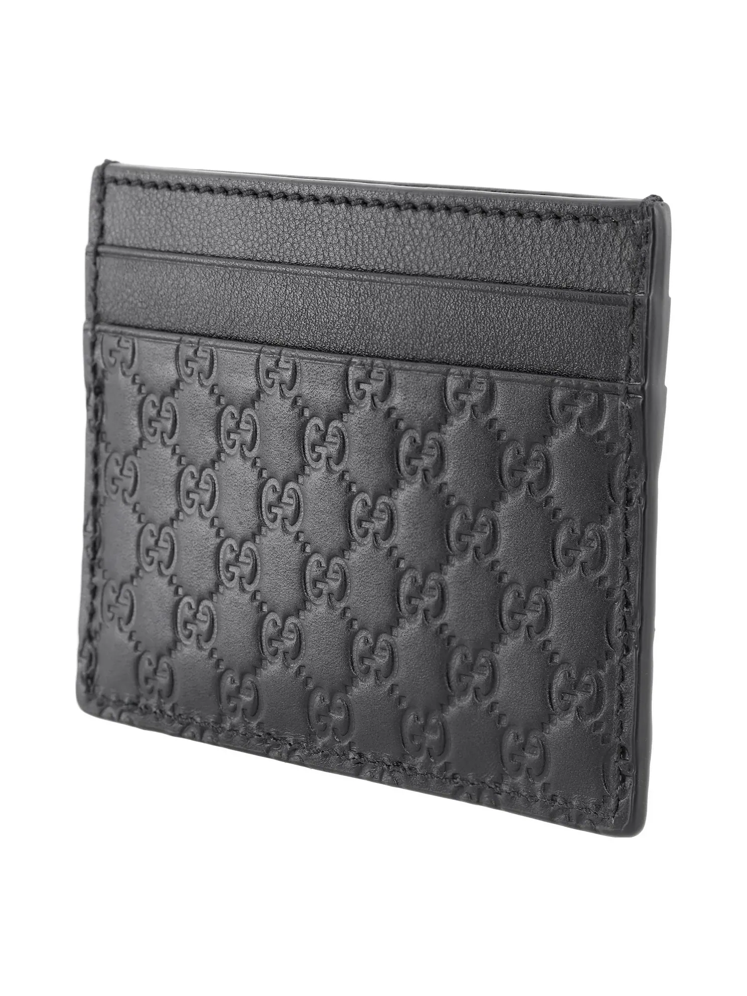 Картотека Gucci Microguccissima 'Black' — изображение 2 из 4, черный