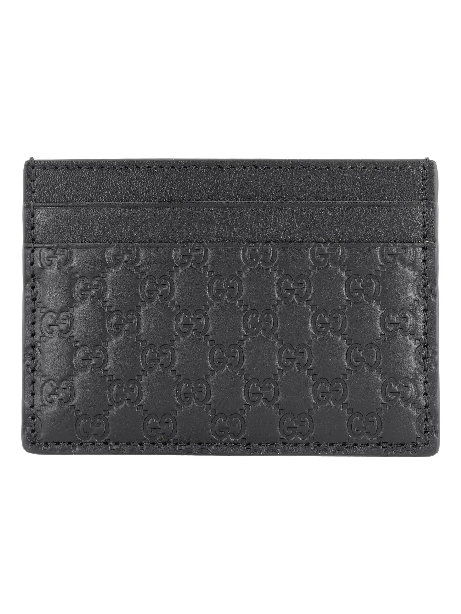 Картотека Gucci Microguccissima 'Black' — изображение 3 из 4, черный