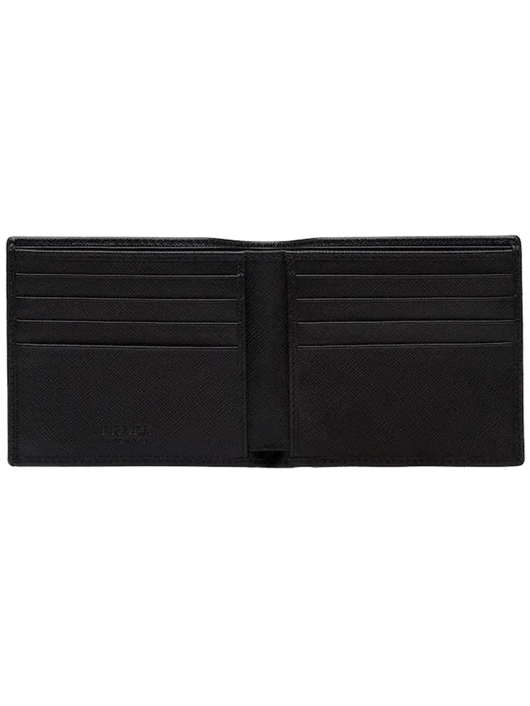 Кошелек PRADA SS26 из сафьяновой кожи, черный, 2MO513-QHH-F0002 — изображение 4 из 4