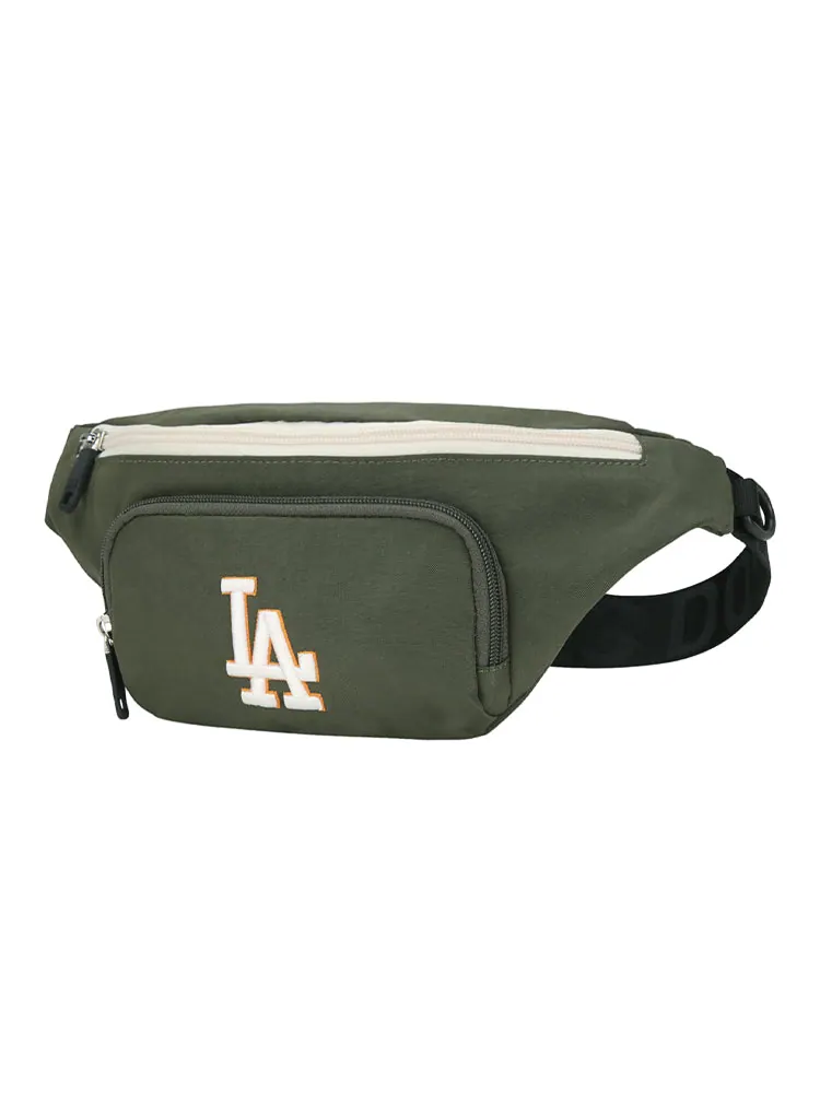Ретро поясная сумка MLB с логотипом Los Angeles Dodgers — изображение 2 из 6, зеленый