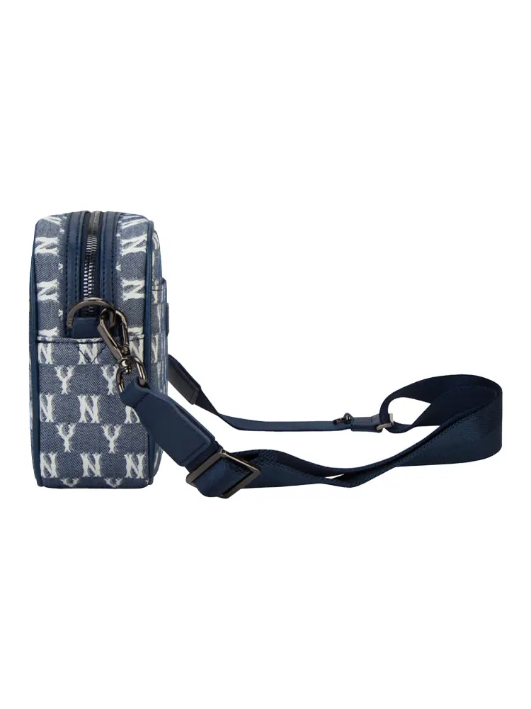 Сумка через плечо MLB Monogram NY New York Yankees — изображение 4 из 9, синий