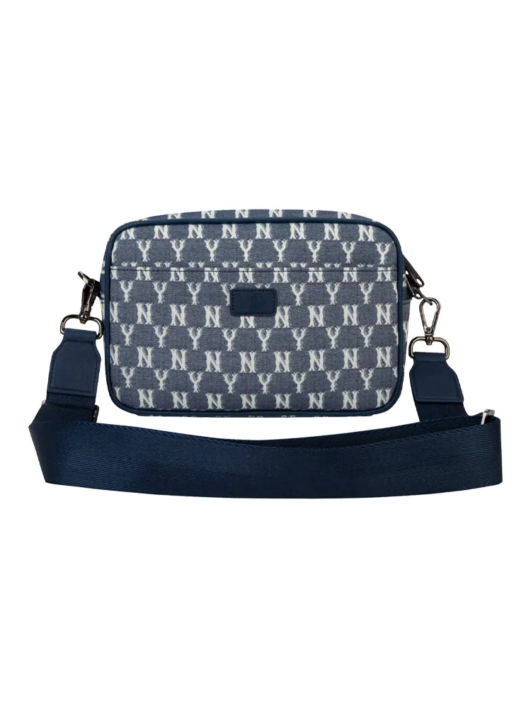 Сумка через плечо MLB Monogram NY New York Yankees — изображение 5 из 9, синий