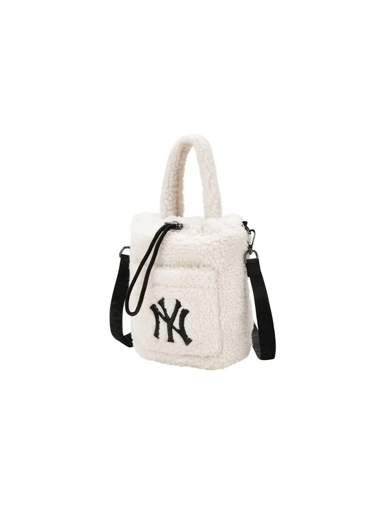 Сумка из флиса и шерсти с символикой бейсбольной команды MLB NY New York Yankees — 2
