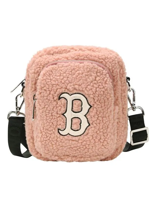 Сумка MLB Boston Red Sox Messenger Bag Mini Pink — 1
