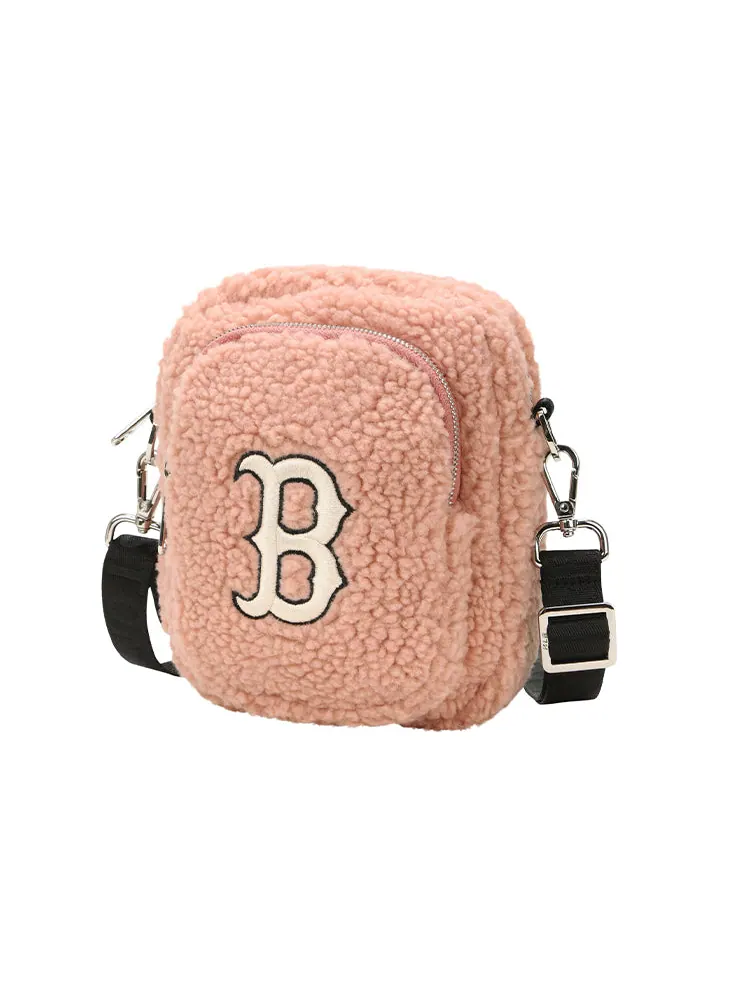 Сумка MLB Boston Red Sox Messenger Bag Mini Pink — 2