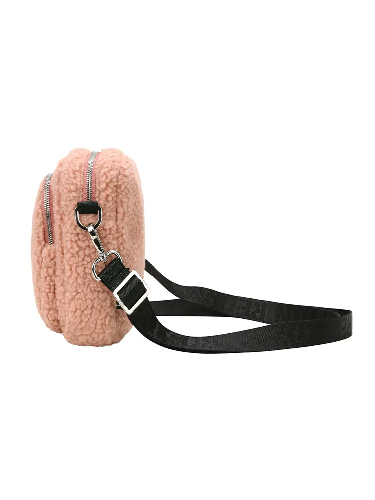 Сумка MLB Boston Red Sox Messenger Bag Mini Pink — 3