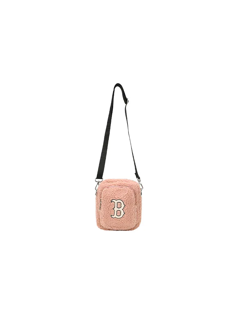 Сумка MLB Boston Red Sox Messenger Bag Mini Pink — 6