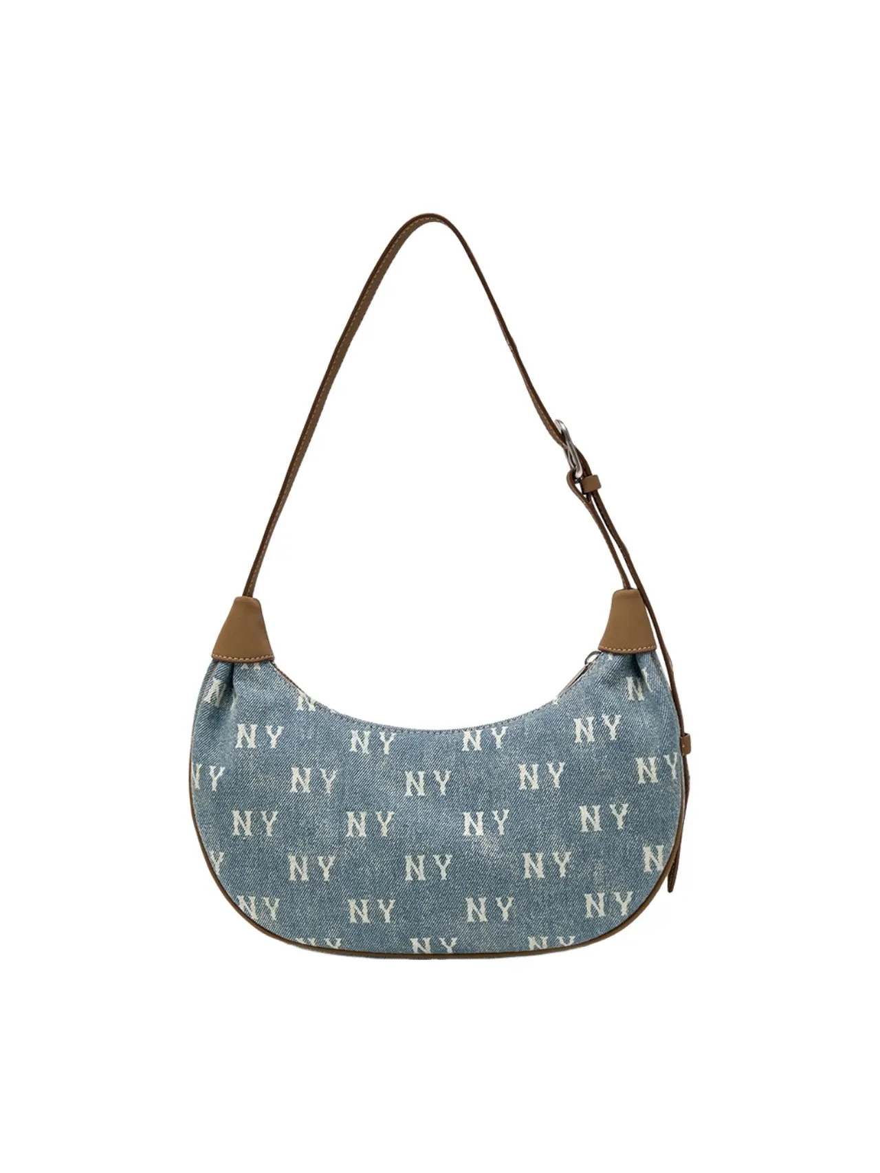 Сумка через плечо MLB Monogram New York Yankees 'Denim Blue' — 2