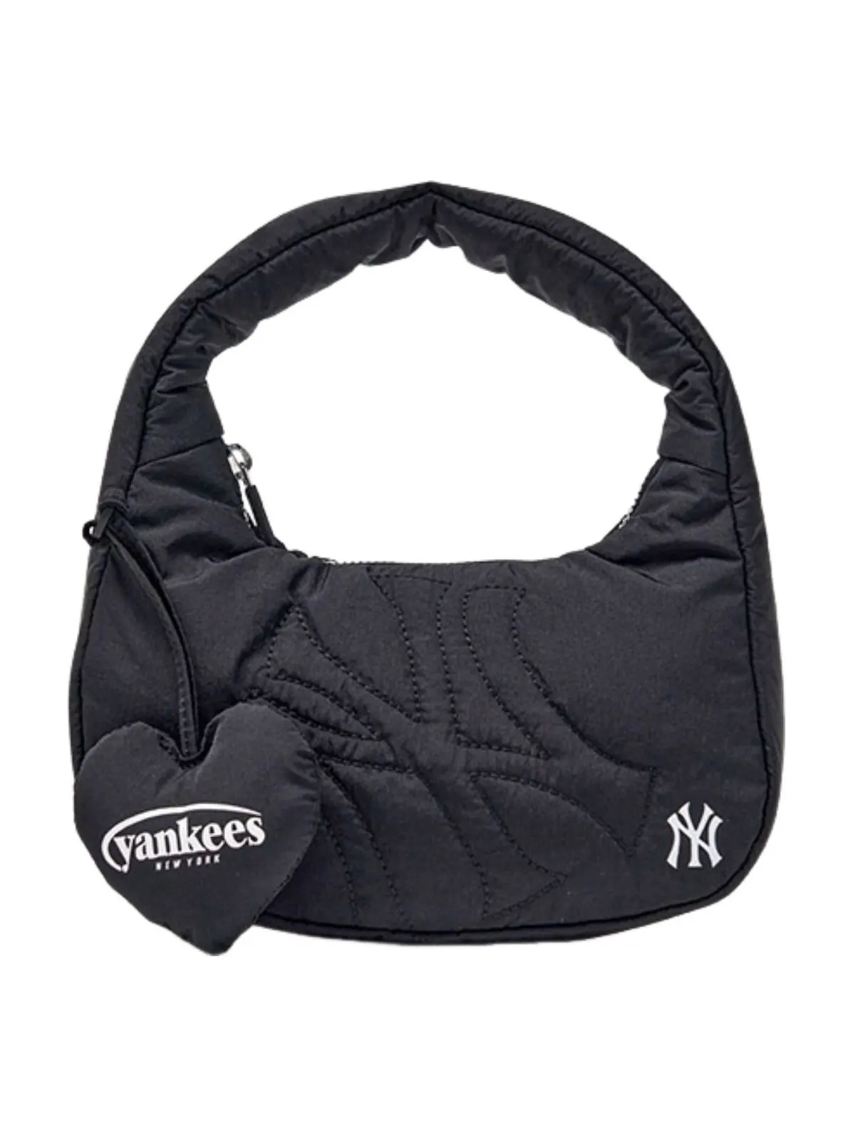 (WMNS) Мини-сумка через плечо MLB с прошитыми швами, New York Yankees — изображение 1 из 4, черный