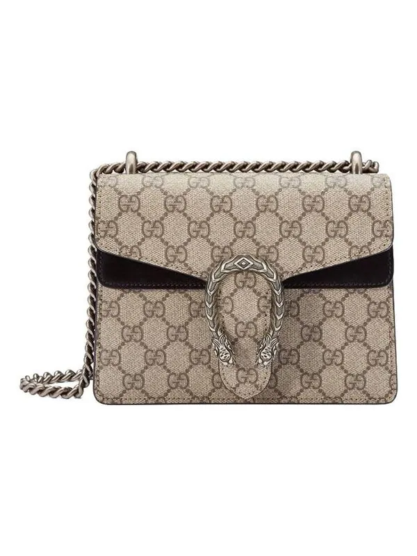 Сумка женская кросс-боди Gucci Dionysus GG Supreme — изображение 1 из 4, бежевый