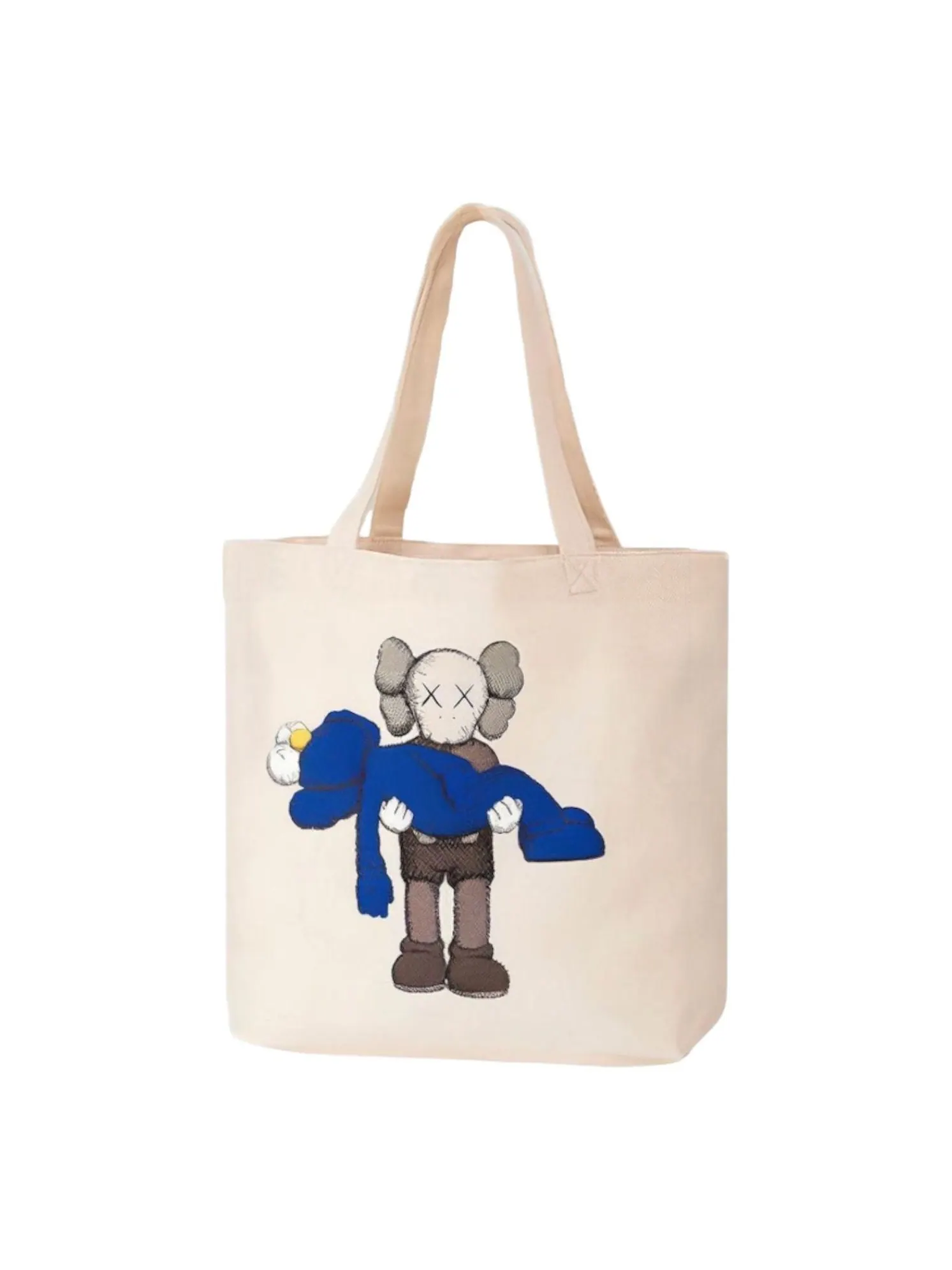 Сумка-тоут UNIQLO x KAWS Tote Bag 'White'