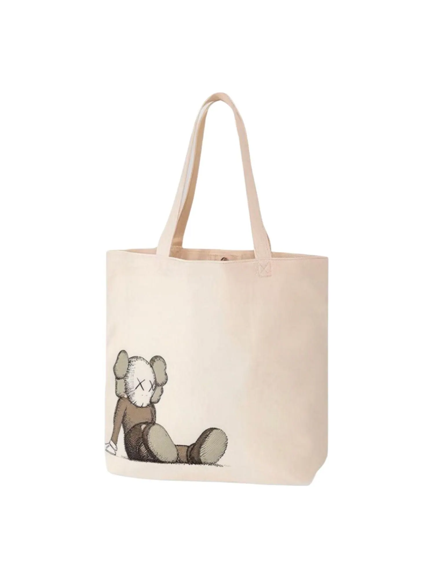 Сумка-тоут UNIQLO x KAWS Tote Bag 'White' — 1