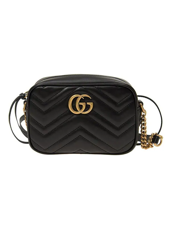 Сумка женская кросс-боди Gucci GG Marmont — изображение 1 из 4, черный