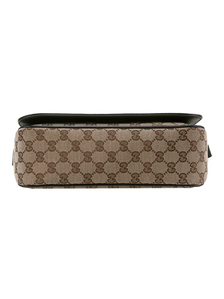 Сумка Gucci Canvas Prints Single Shoulder Bag Brown — 4