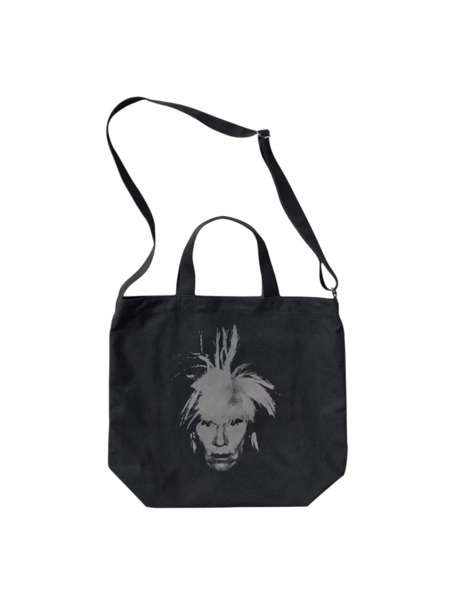 Сумка-тоут UNIQLO x KAWS x Warhol 2Way Tote Bag 'Black' — 2