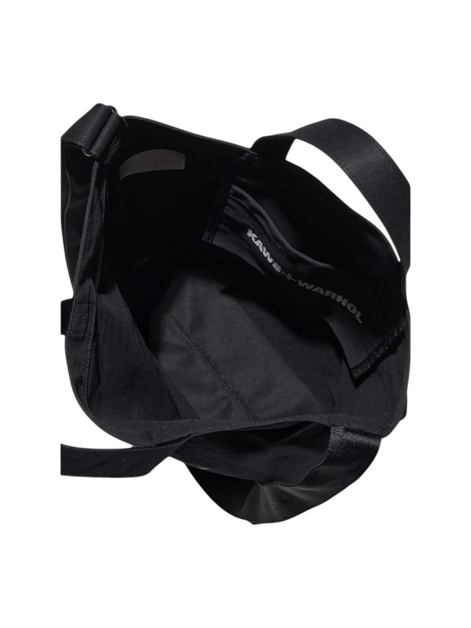 Сумка-тоут UNIQLO x KAWS x Warhol 2Way Tote Bag 'Black' — 3