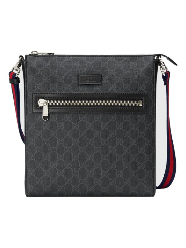 Сумка men's single-shoulder bag black/grey Gucci — 1