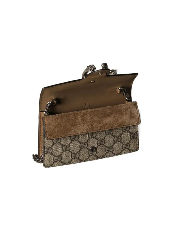Сумка женская кросс-боди канвас gg supreme, кожа Gucci Dionysus GG Supreme — изображение 2 из 4, бежевый
