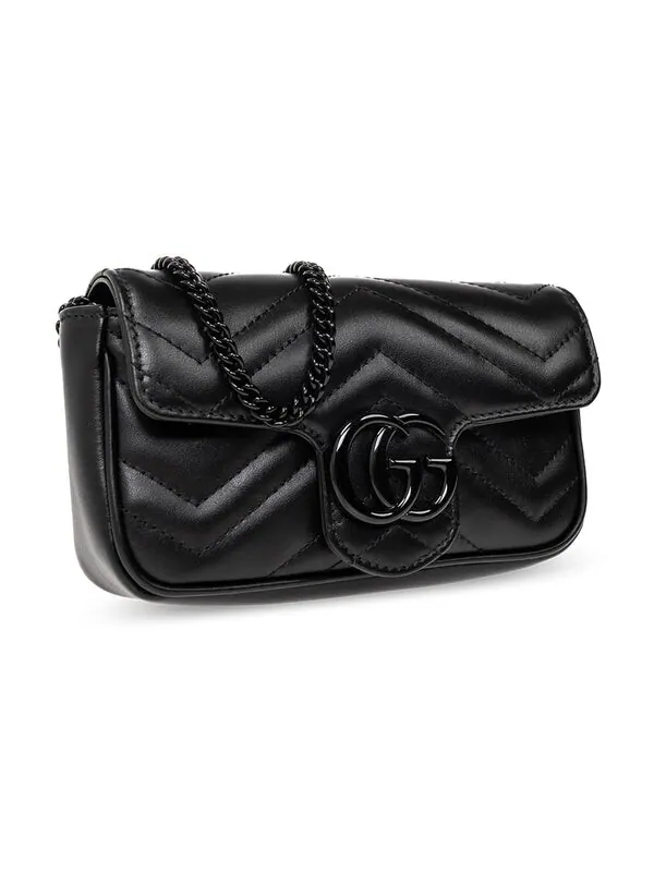 Сумка Gucci GG Marmont Matelass? Black — изображение 2 из 4, черный