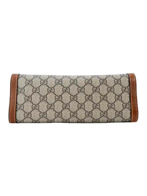 Сумка женская малая тоут Gucci GG Padlock — изображение 4 из 4, коричневый
