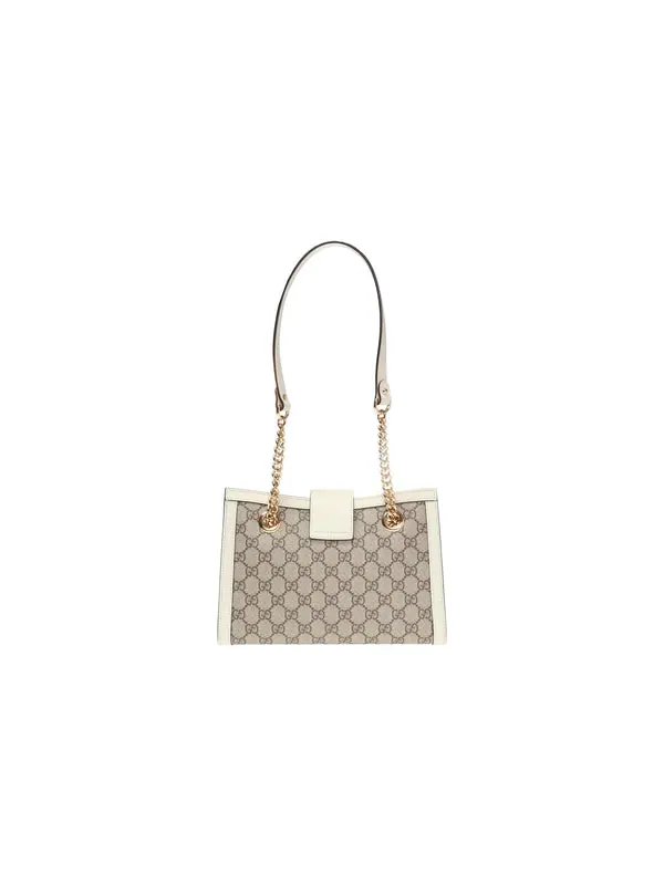 Сумка женская тоут Gucci Padlock — изображение 3 из 4, кремовый