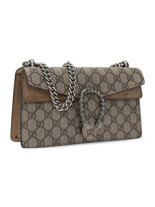 Сумка женская малая кросс-боди Gucci Dionysus — изображение 2 из 4, коричневый