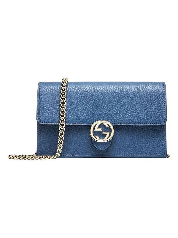 Сумка женская кросс-боди Gucci Double G — изображение 1 из 4, синий