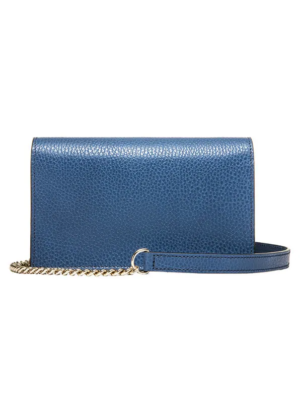 Сумка женская кросс-боди Gucci Double G — изображение 3 из 4, синий