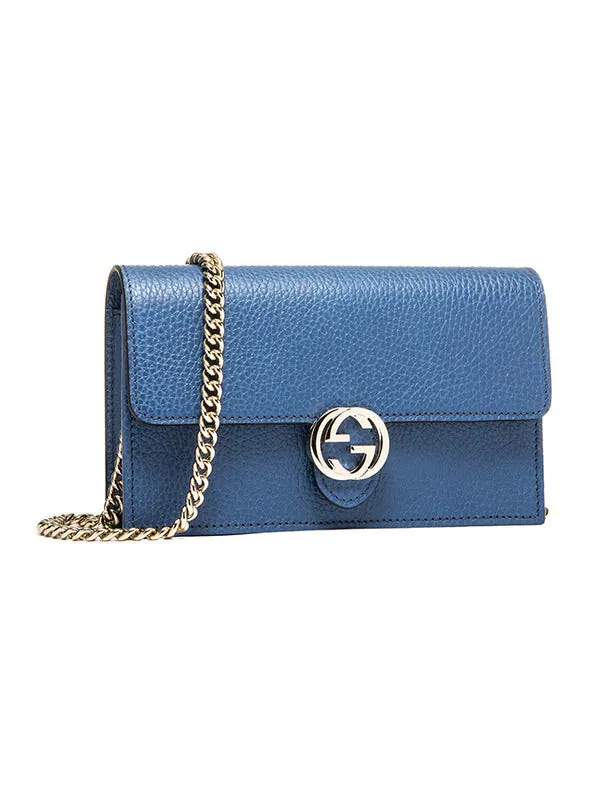 Сумка женская кросс-боди Gucci Double G — изображение 4 из 4, синий