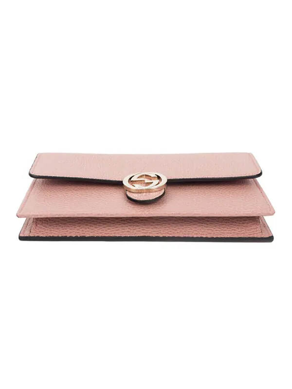 Сумка женская кросс-боди Gucci Double G — изображение 2 из 4, розовый