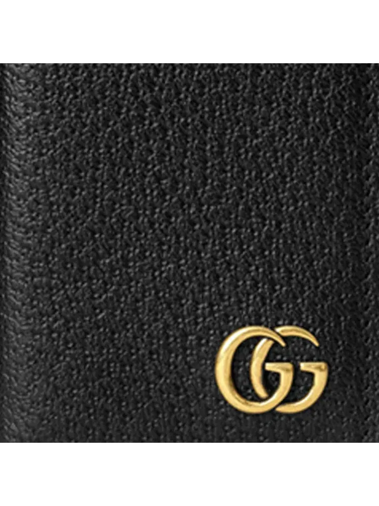 Картотека Gucci GG Marmont 'Черное золото' — изображение 5 из 5, черный