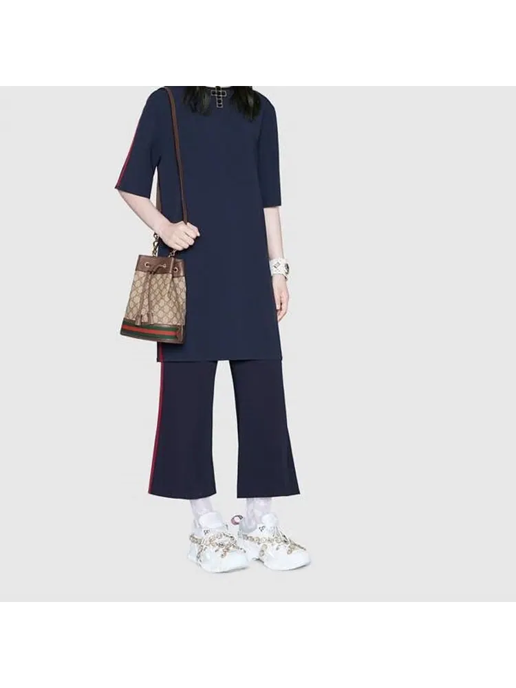 Сумка женская Gucci Ophidia — изображение 6 из 7, бежевый