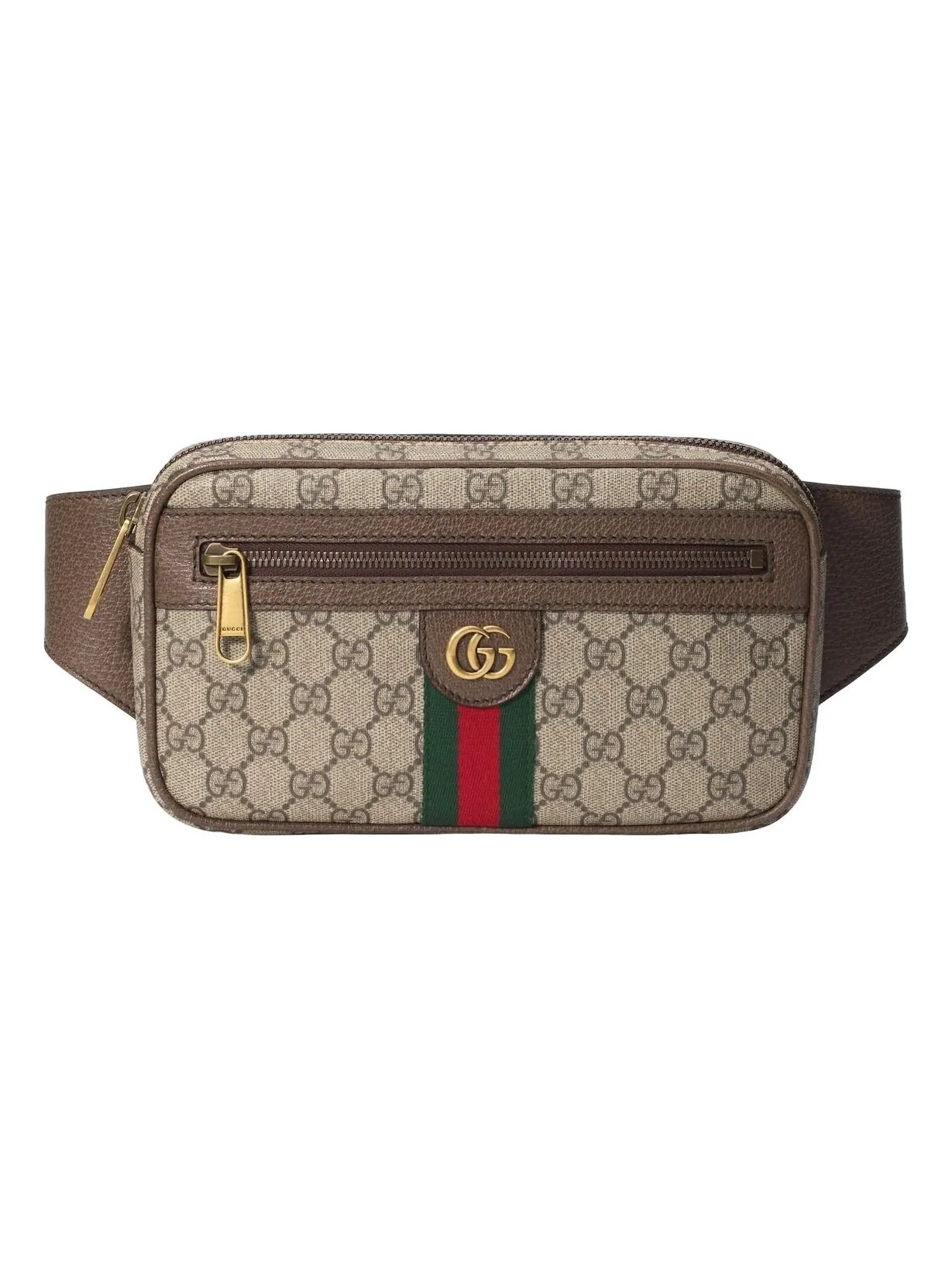 Сумка Gucci Soft GG Supreme Ophidia Belt Bag 'Beige' — 1