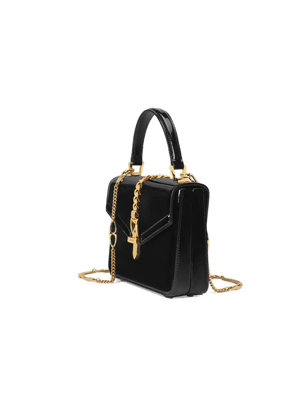 Сумка натуральная кожа Gucci Sylvie 1969 — изображение 2 из 4, черный