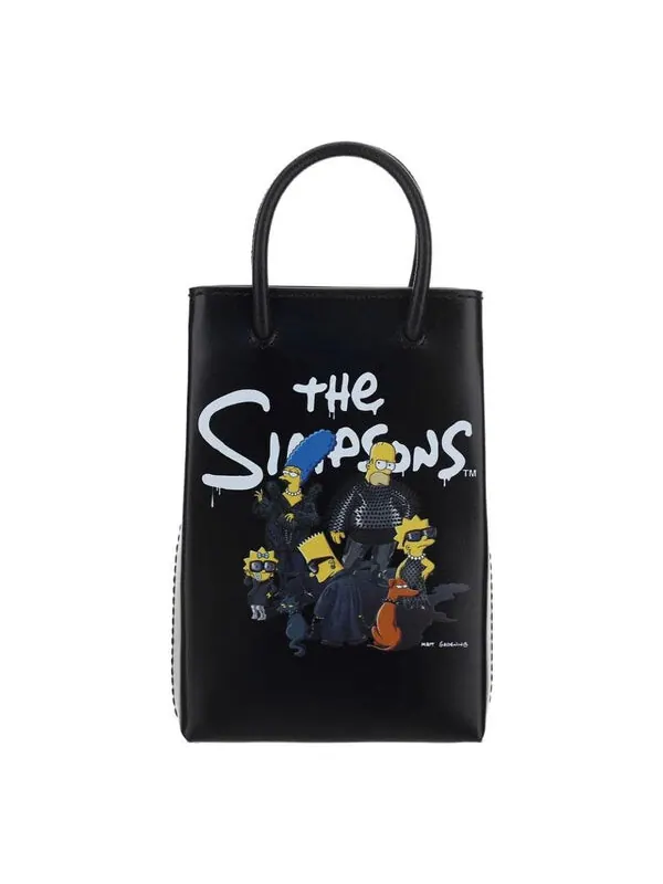 Сумка x the simpsons mini shopping bag 'black' Balenciaga — 1