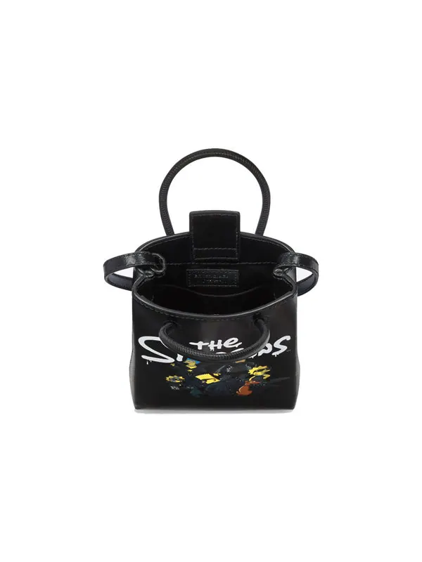 Сумка x the simpsons mini shopping bag 'black' Balenciaga — 3