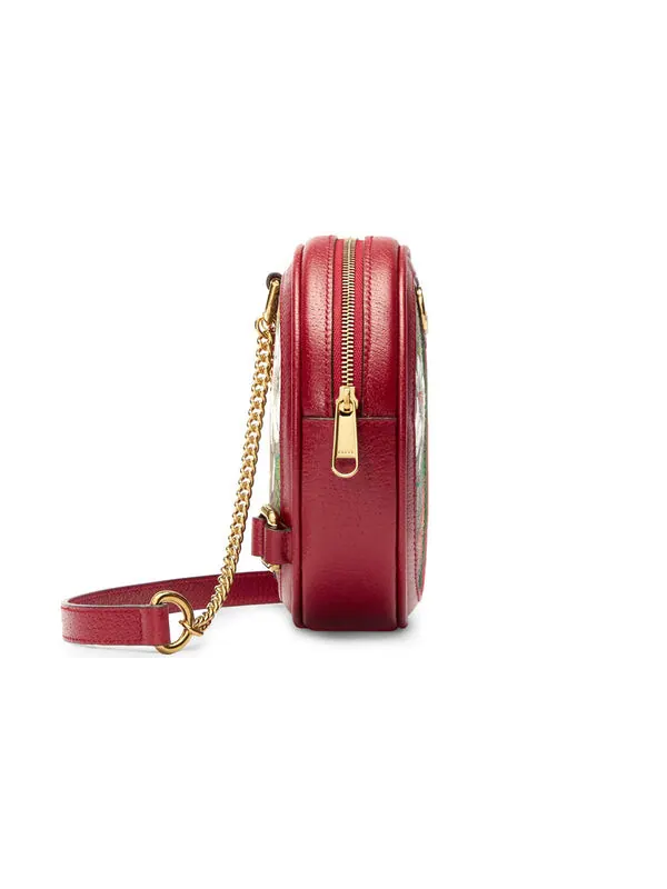 Сумка Gucci Ophidia GG Flora Red — изображение 4 из 4, красный