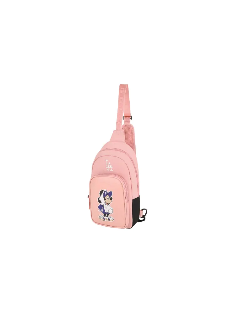Сумка MLB USA Large x DISNEY Mickey Shoulder Bag Pink — 2