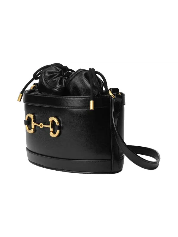 Сумка-ведро Gucci Horsebit 1955 drawstring — 2