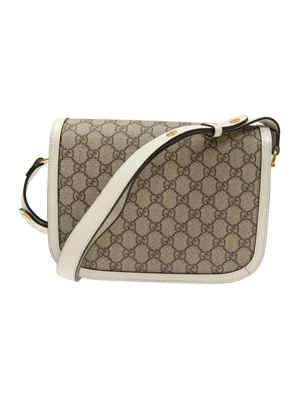 Сумка женская кросс-боди Gucci 1955 Horsebit — изображение 4 из 4, белый