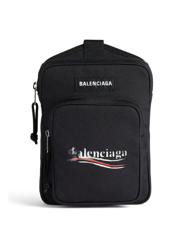 Сумка explorer crossbody messenger bag 'black' Balenciaga — 1