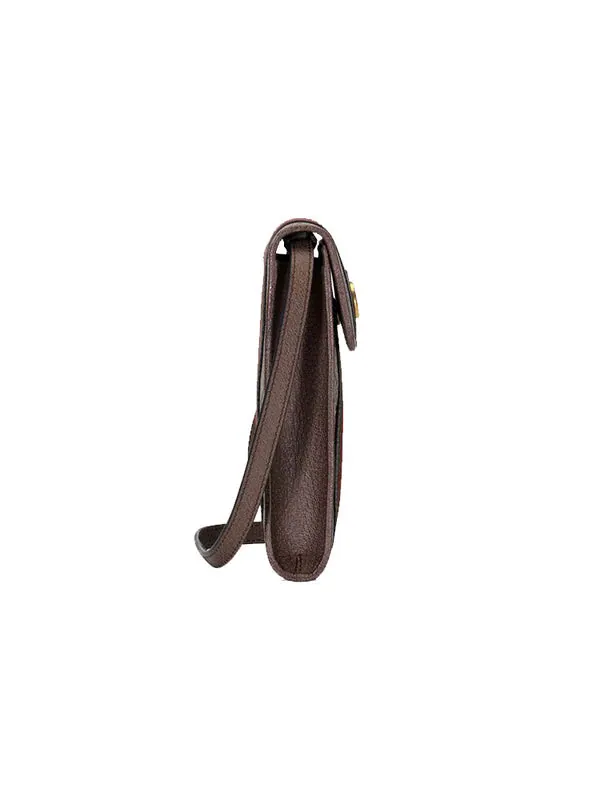 Сумка ophidia mini-sized single-shoulder bag brown Gucci — 3