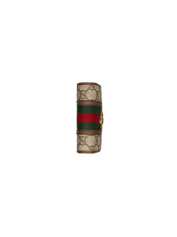 Сумка ophidia mini-sized single-shoulder bag brown Gucci — 4